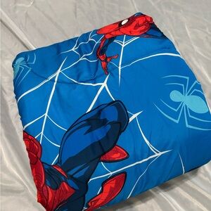 Preowned Excellent Condition Marvel Spider-Man Reversible Twin/Full Comforter